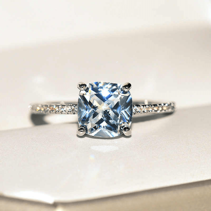 Crown Blaze Ring | 925 Silver & Zircon - For Women | Includes: Ring