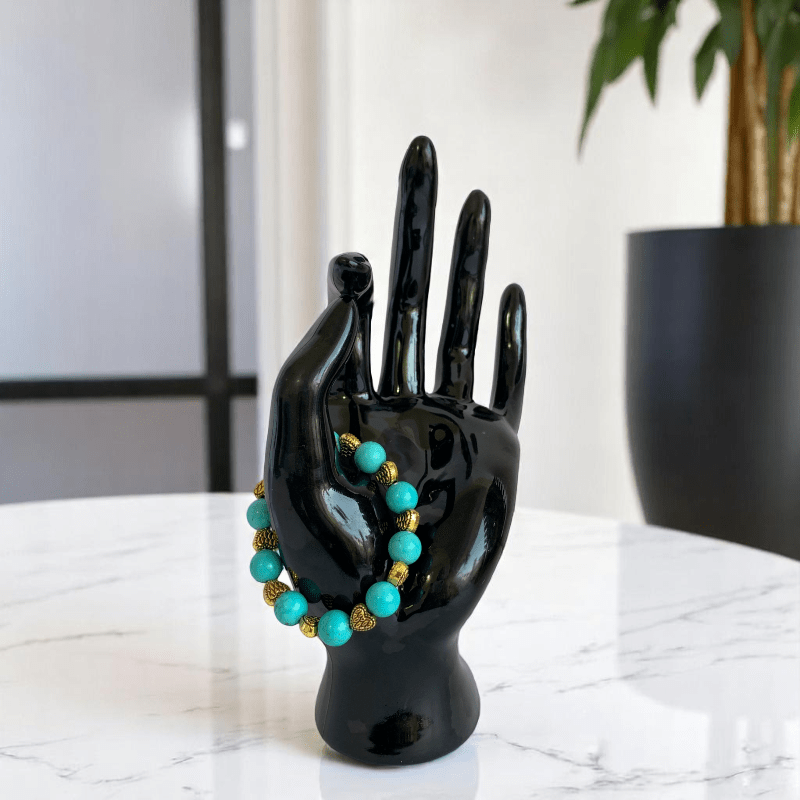 Tiny Treasures Bracelet | Turquoise Stone - For Kids | Includes: Bracelet