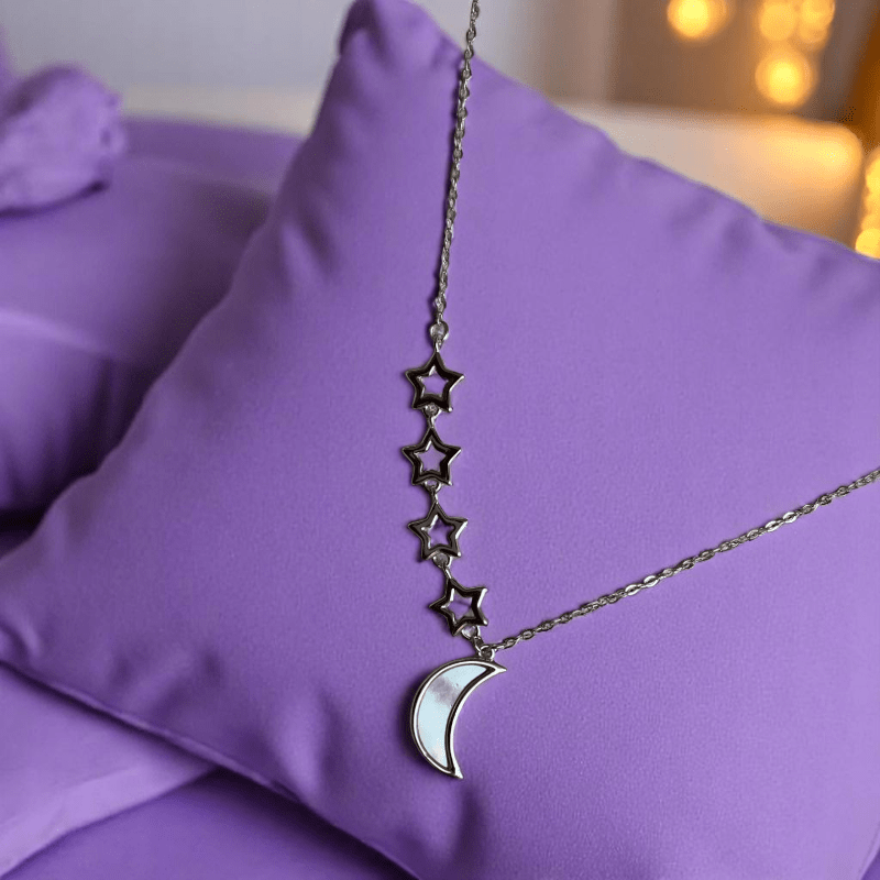 Twilight Orbit Necklace | 925 Silver - For Women | Includes: Necklace