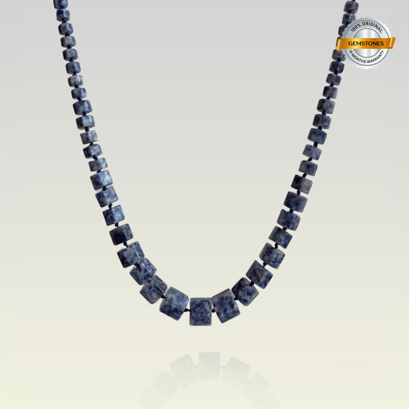 Calming Sodalite Necklace | Sodalite Stone - For Women | Includes: Necklace