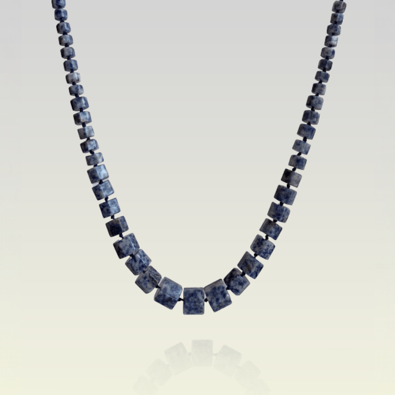 Calming Sodalite Necklace | Sodalite Stone - For Women | Includes: Necklace