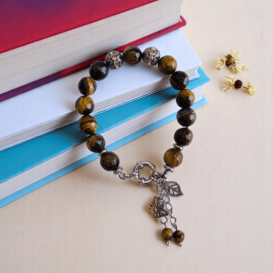 Divine Drape Bracelet | Tiger Eye Stone - For Women | Includes: Bracelet