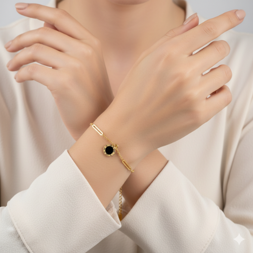 Roman Dainty Bracelet | 18K PVD Gold Plated - For Women | Includes: Bracelet