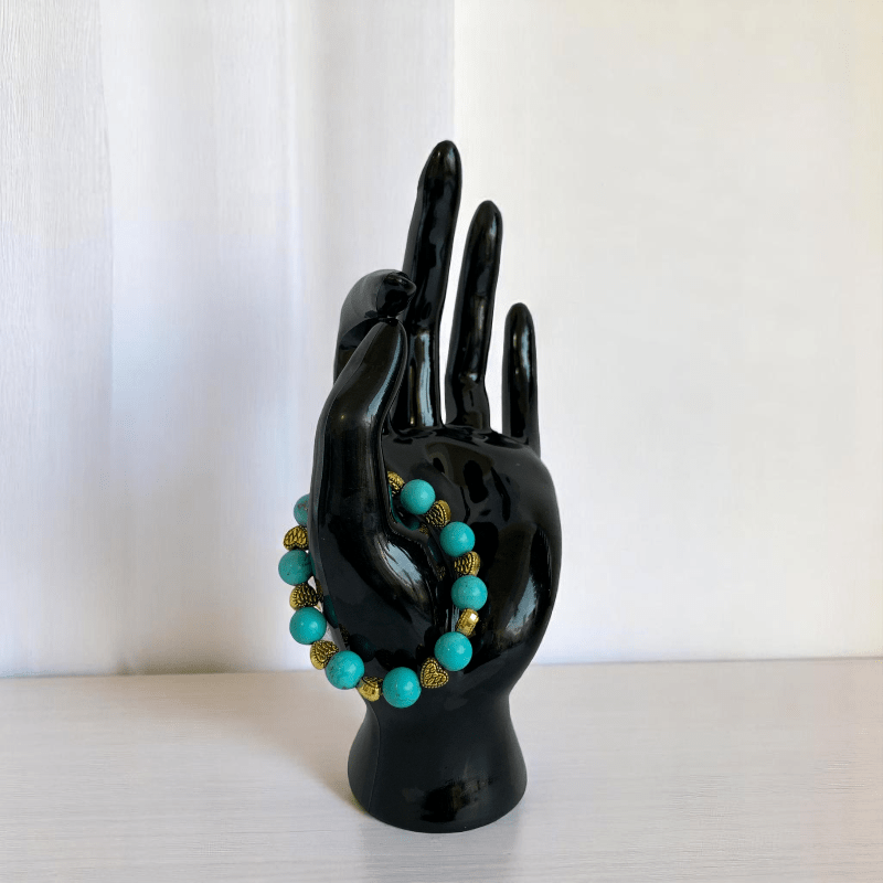 Tiny Treasures Bracelet | Turquoise Stone - For Kids | Includes: Bracelet