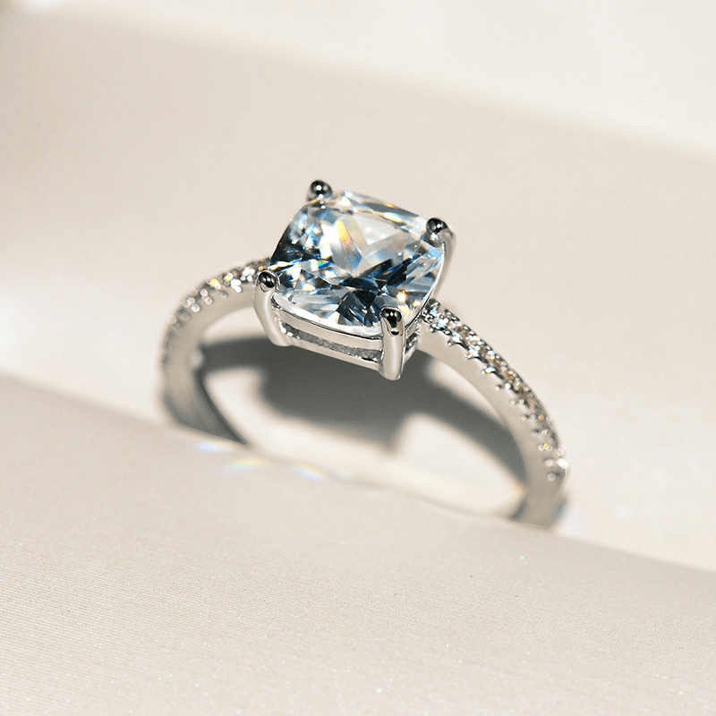 Crown Blaze Ring | 925 Silver & Zircon - For Women | Includes: Ring