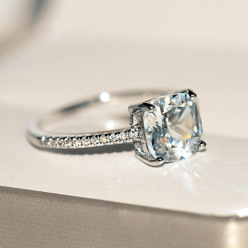 Crown Blaze Ring | 925 Silver & Zircon - For Women | Includes: Ring