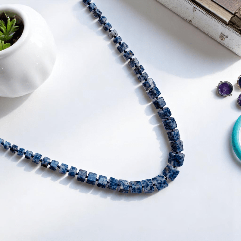 Calming Sodalite Necklace | Sodalite Stone - For Women | Includes: Necklace