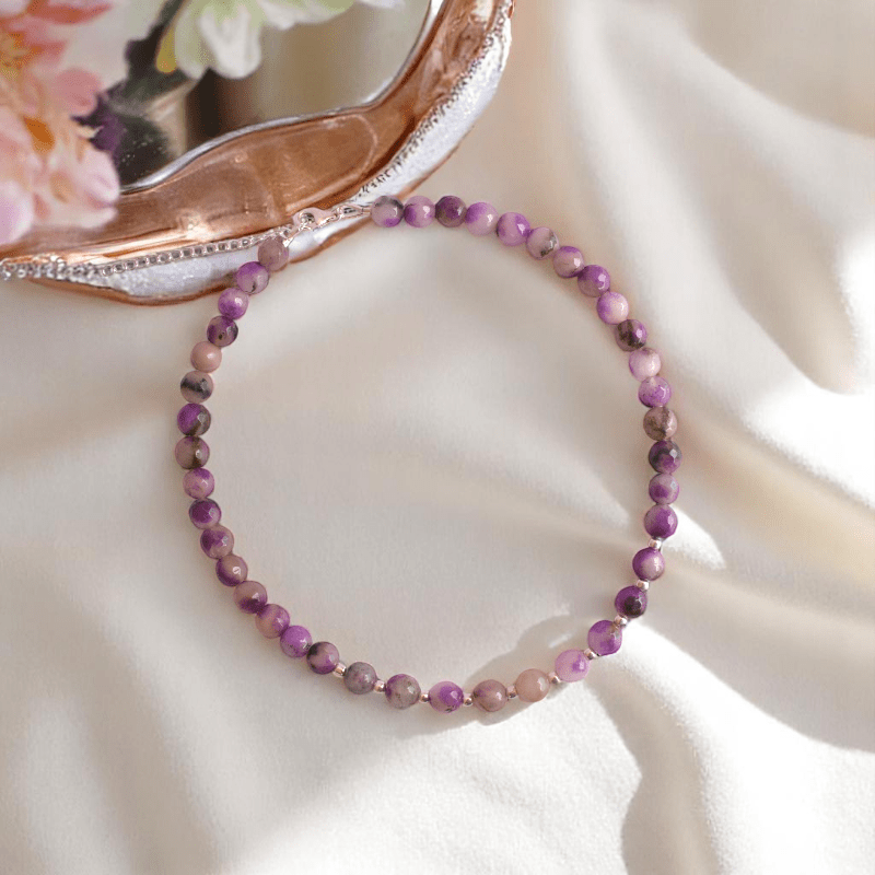 Purple Pixie Necklace | 925 Silver & Amethyst Stone - For Girl Kids | Includes: Necklace