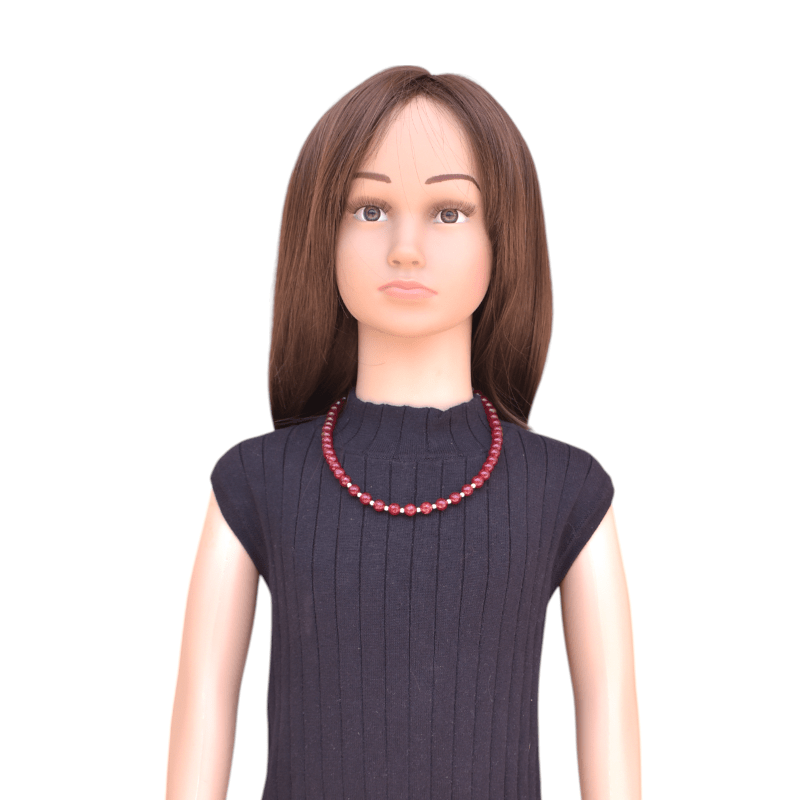 Fairy Dust Necklace | 925 Silver & Onyx - For Girl Kids | Includes: Necklace