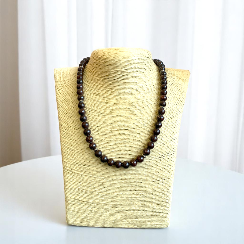 Passion Garnet Set | Garnet - For Unisex | Includes: Necklace & Bracelet