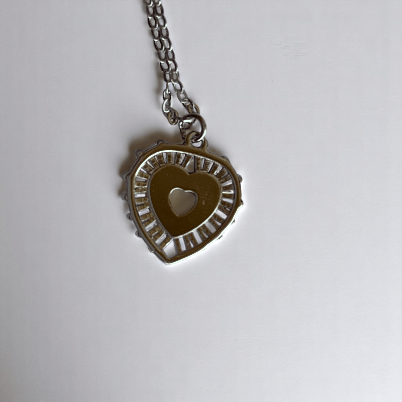 Shimmering Love Necklace | 925 Silver - For Women | Includes: Necklace