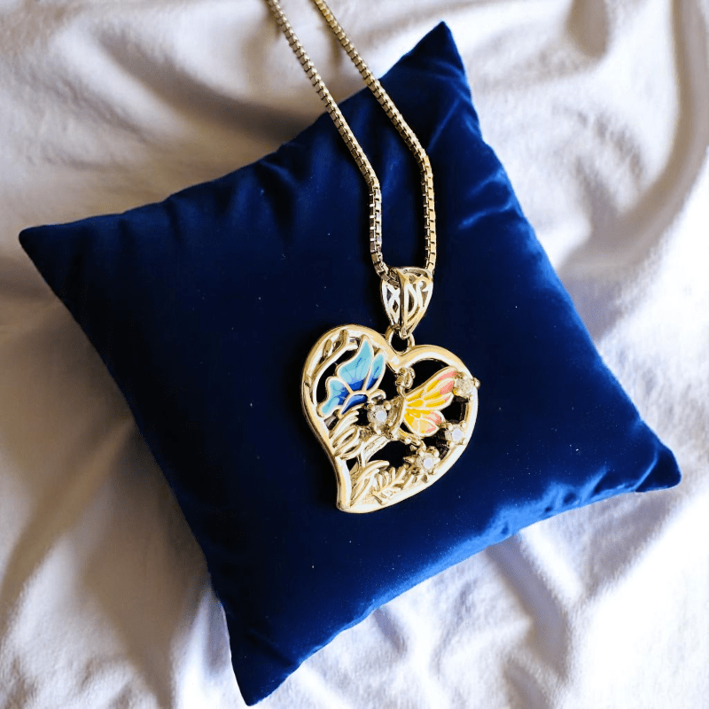 Angel in the Heart Necklace | 925 Silver - For Women | Includes: Necklace