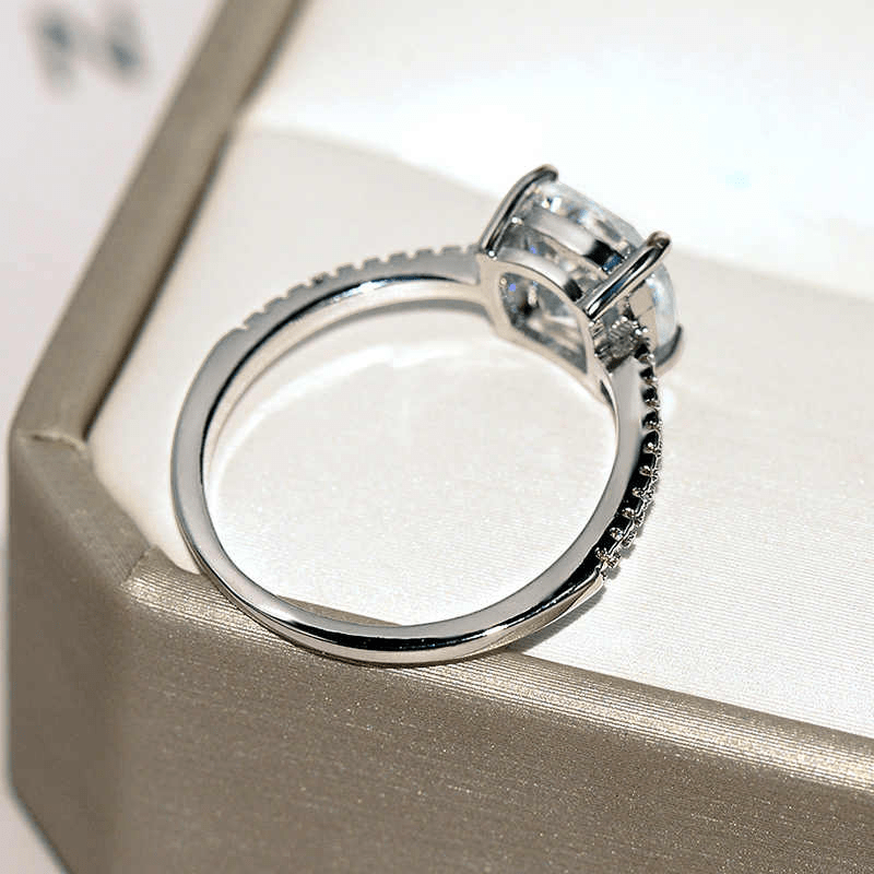 Crown Blaze Ring | 925 Silver & Zircon - For Women | Includes: Ring