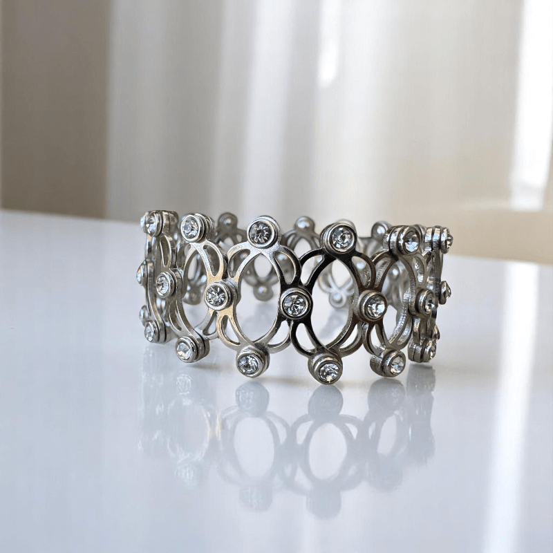 Elegant Convertible Ring/Bracelet | 925 Silver - For Women | Includes: Ring/Bracelet