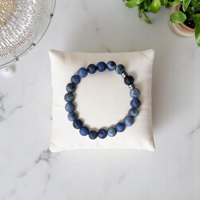 Soothe Sodalite Set | Sodalite - For Unisex | Includes: Necklace & Bracelet
