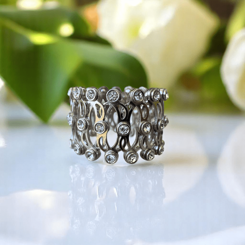 Elegant Convertible Ring/Bracelet | 925 Silver - For Women | Includes: Ring/Bracelet
