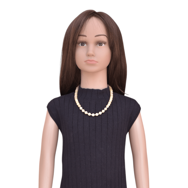 Sunny Spark Necklace | 925 Silver & Calcite Stone - For Girl Kids | Includes: Necklace