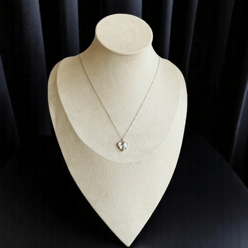 Romantic Rose Necklace | 925 Silver - For Women | Includes: Necklace
