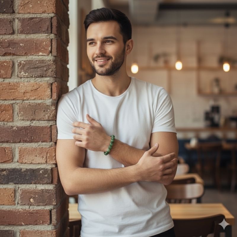 Balance Bracelet | Green Jade - For Unisex | Includes: Bracelet