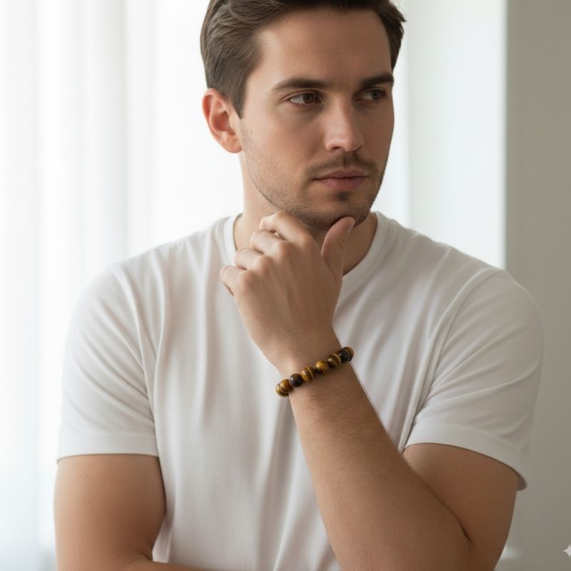 Brave Bracelet | Tiger Eye - For Unisex | Includes: Bracelet