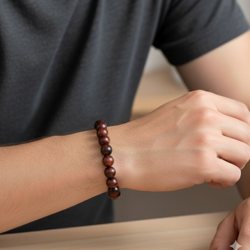 Courage Bracelet | Red Tiger Eye - For Unisex | Includes: Bracelet