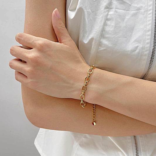 AuraLink Luxe Bracelet | PVD Gold Plated - For Women | Includes: Bracelet