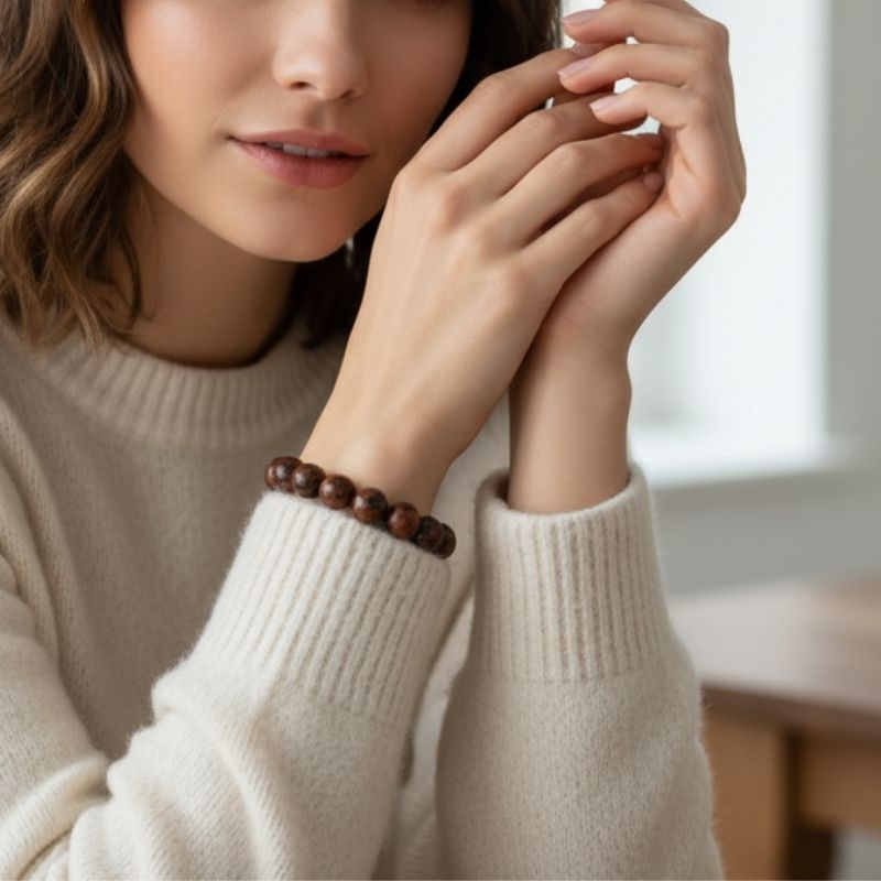 Grounded Bracelet | Mahogany Obsidian - For Unisex | Includes: Bracelet