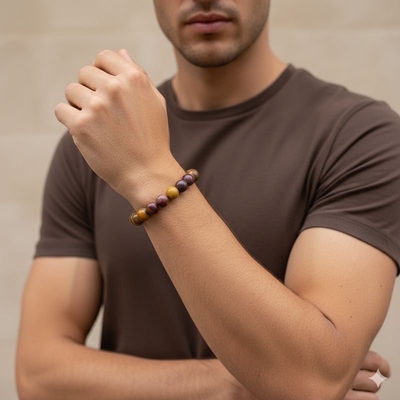Grounded Bracelet | Mookaite - For Unisex | Includes: Bracelet