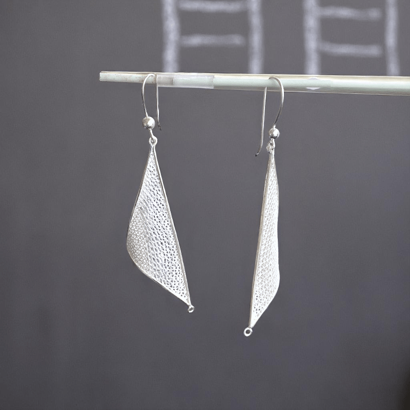 Artisan Filigree Earrings | 925 Silver - For Women | Includes: Earrings