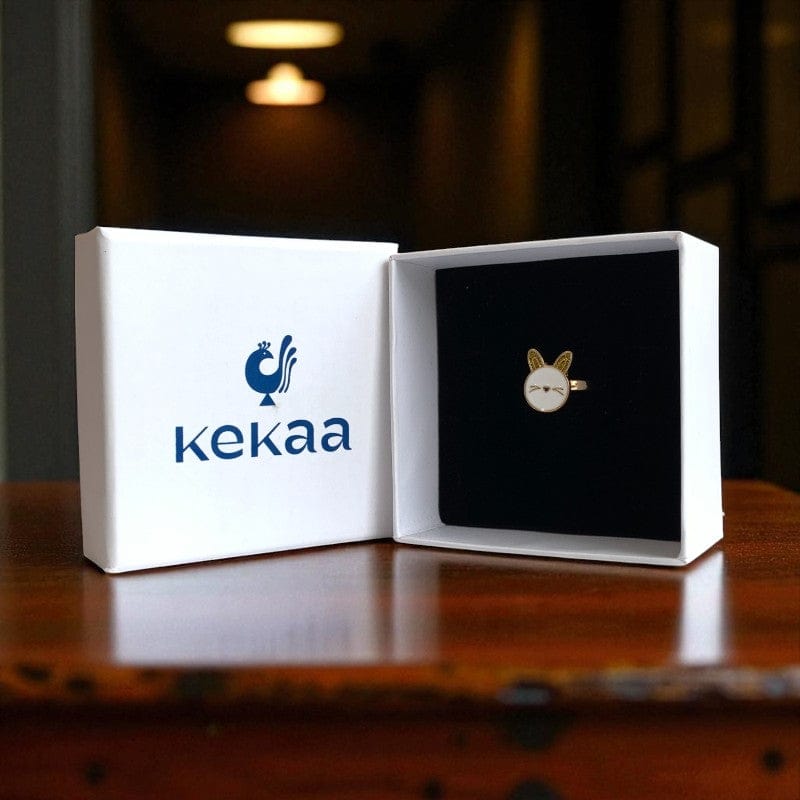 Spinning Bunny Ring | 18K PVD Gold Plated - For Women | Includes: Ring
