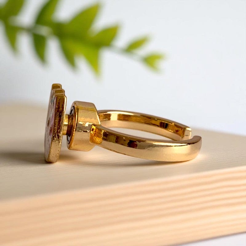 Spinning Kitty Ring | 18K PVD Gold Plated - For Women | Includes: Ring