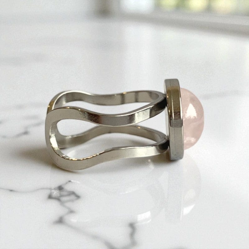 Intuition Adjustable Ring | Moonstone - For Unisex | Includes: Ring