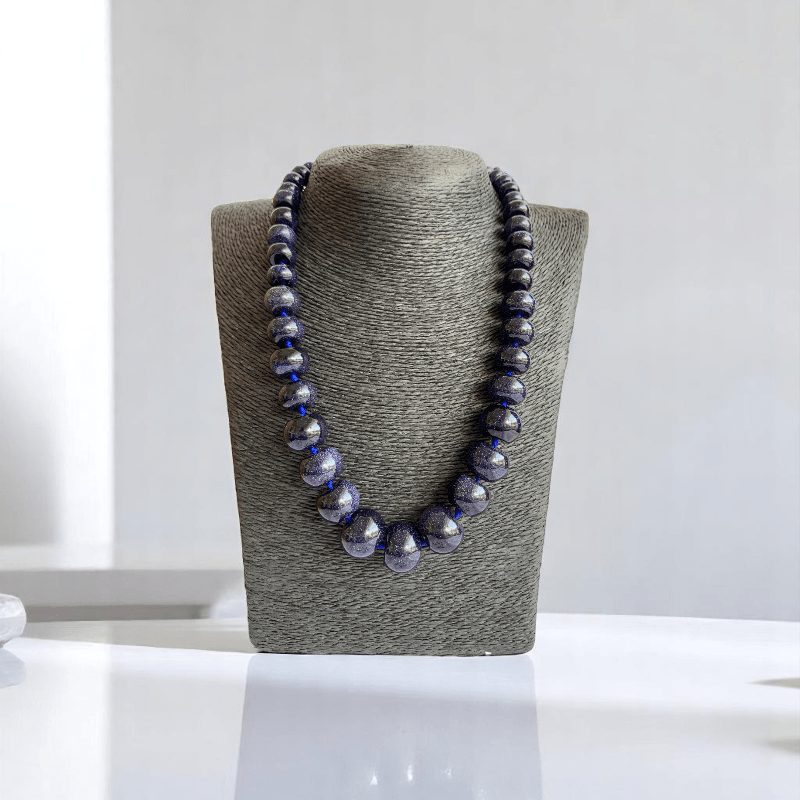 Knight’s Stone Amulet Necklace | Sandstone - For Women | Includes: Necklace