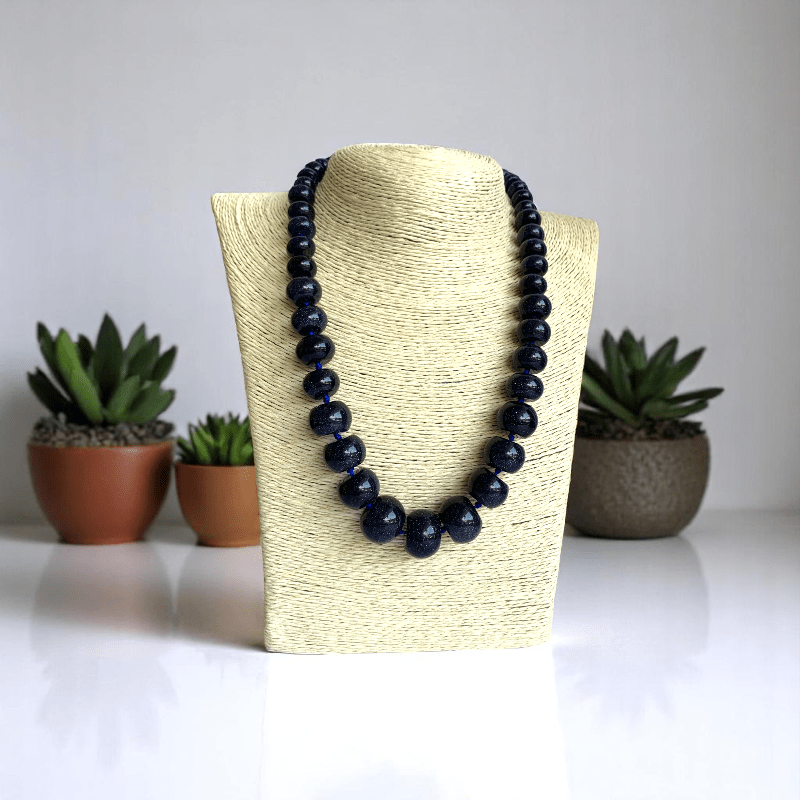 Knight’s Stone Amulet Necklace | Sandstone - For Women | Includes: Necklace