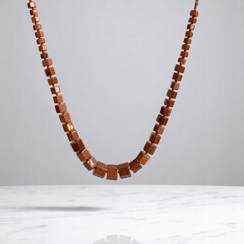 Bold Path Necklace | Sunstone - For Women | Includes: Necklace