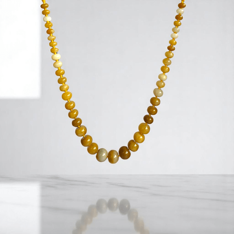 Golden Aura Necklace | Yellow Aventurine Stone - For Women | Includes: Necklace