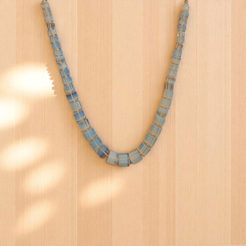 Ethereal Shine Necklace | Synthetic Opalite Stone - For Women | Includes: Necklace