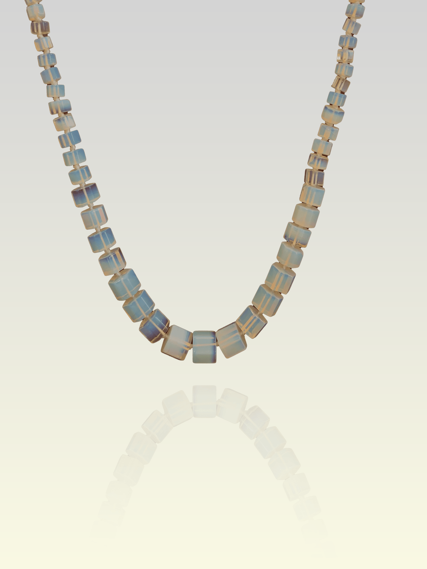 Ethereal Shine Necklace | Synthetic Opalite Stone - For Women | Includes: Necklace