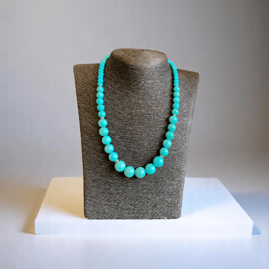 Tranquil Turquoise Set | Turquoise Stone - For Women | Includes: Necklace, Bracelet