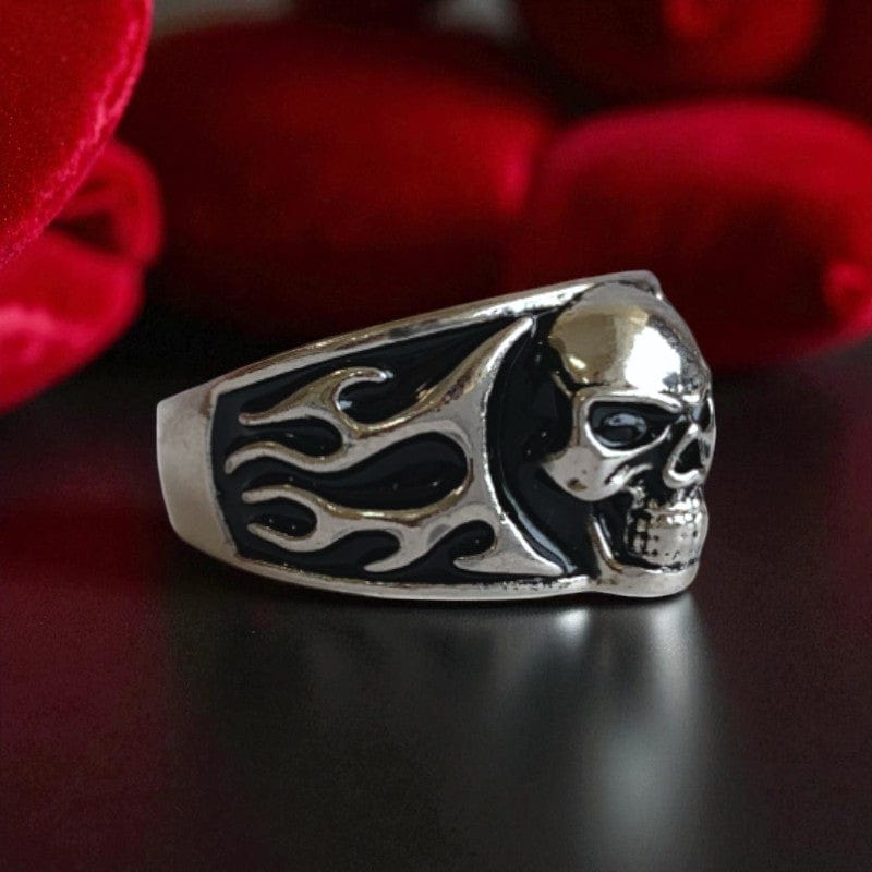 Fear Nothing Skull Ring | Premium Alloy - For Men | Includes: Ring