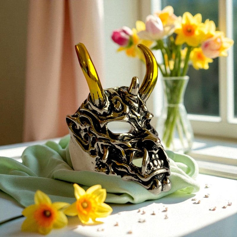 Fierce Monster Mask Ring | Premium Alloy - For Men | Includes: Ring