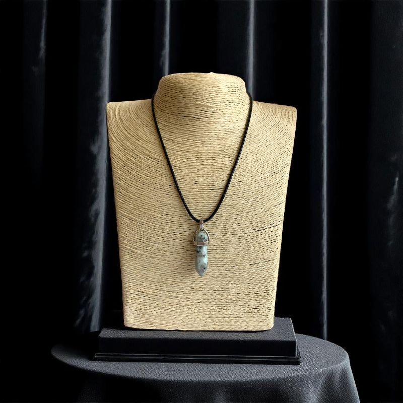 Balance Pencil Necklace | Kiwi Jasper - For Kids | Includes: Necklace
