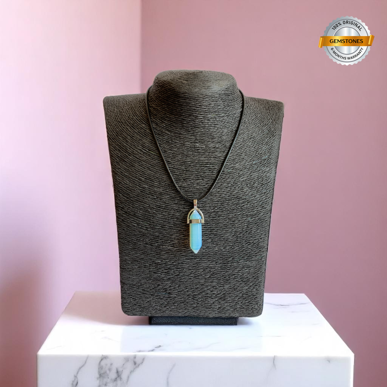 Dreamy Pencil Necklace | Synthetic Opalite - For Kids | Includes: Necklace