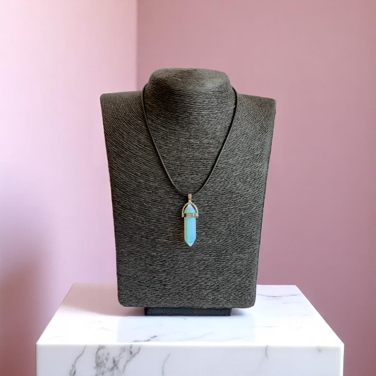 Dreamy Pencil Necklace | Synthetic Opalite - For Kids | Includes: Necklace