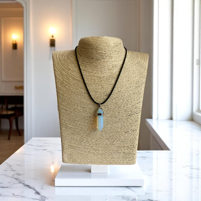 Dreamy Pencil Necklace | Synthetic Opalite - For Kids | Includes: Necklace
