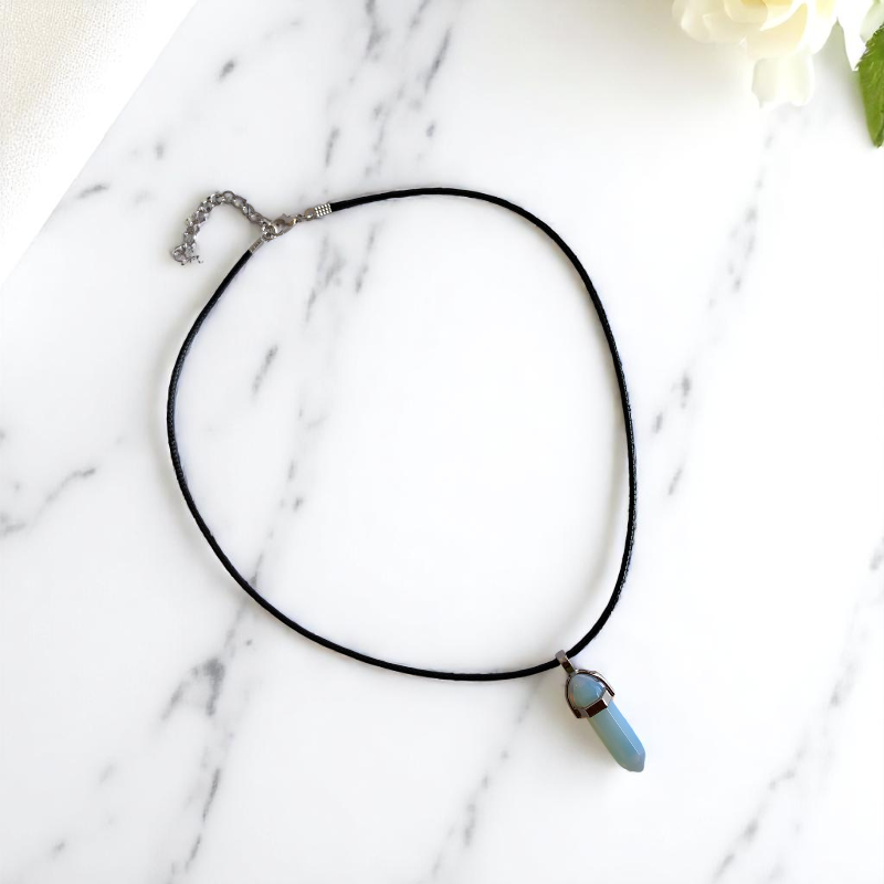 Dreamy Pencil Necklace | Synthetic Opalite - For Kids | Includes: Necklace