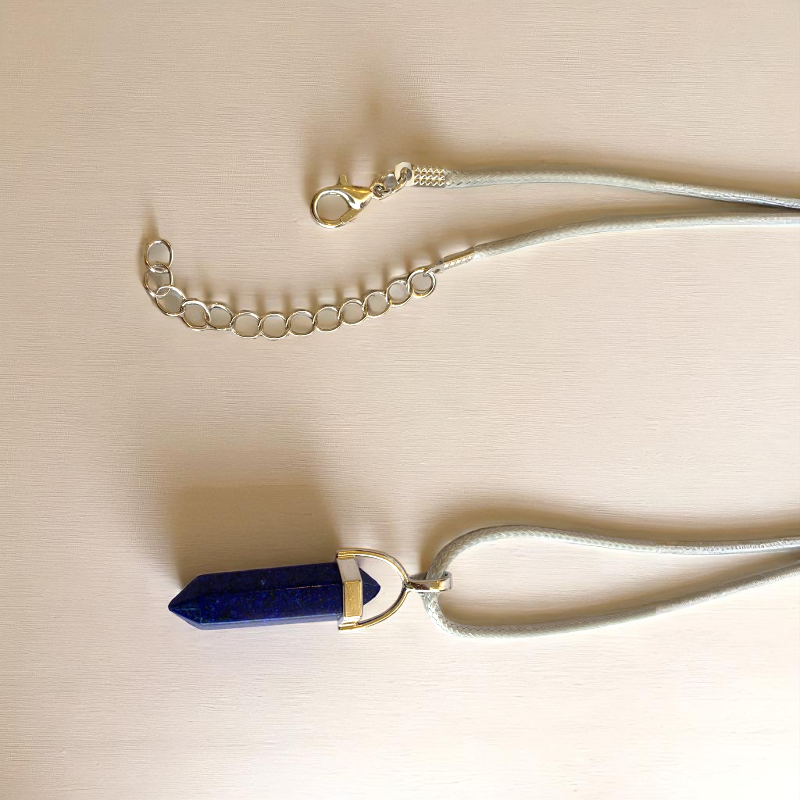 Wisdom Pencil Necklace | Lapis Lazuli - For Kids | Includes: Necklace
