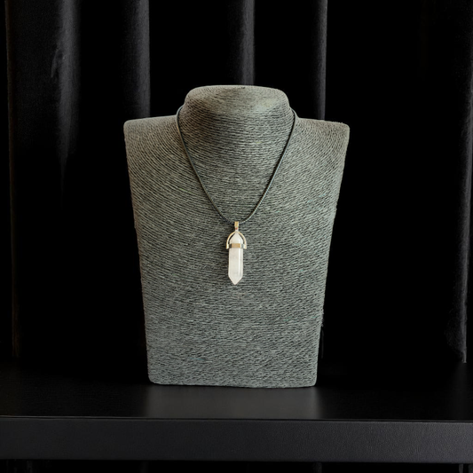 Love Pencil Necklace | Rose Quartz - For Kids | Includes: Necklace