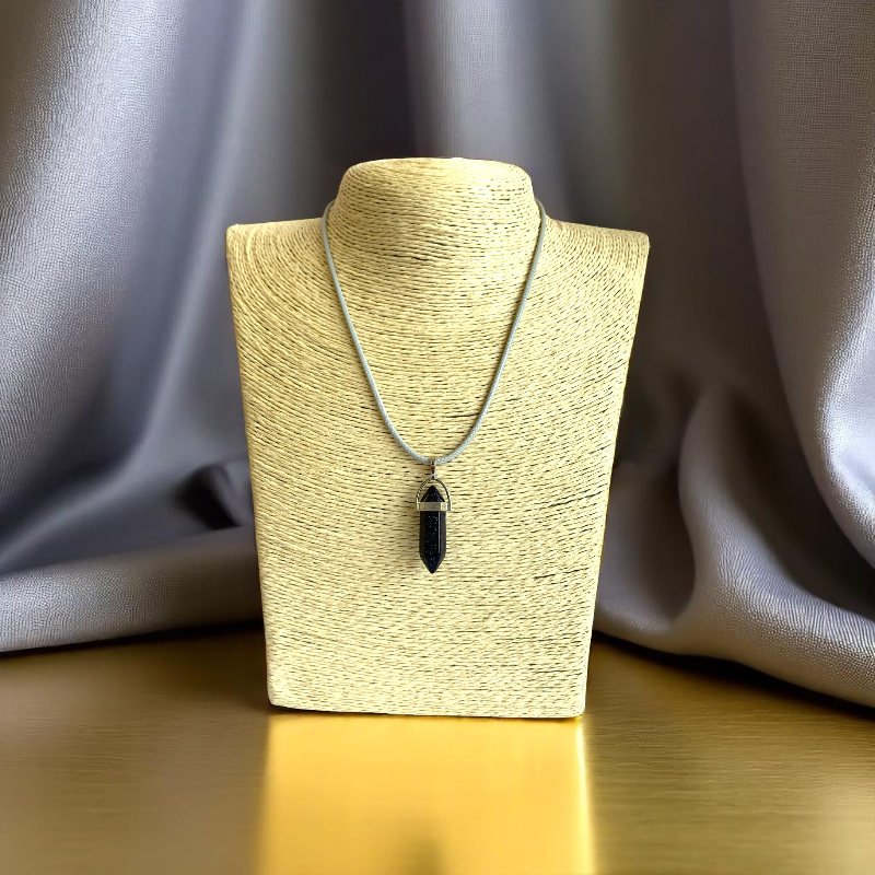 Mystic Pencil Necklace | Blue Sandstone - For Kids | Includes: Necklace