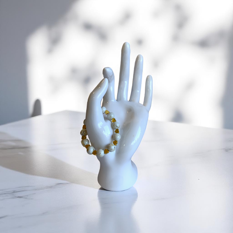 Pearl Glow Bracelet | Mother of Pearl - For Kids Girls | Includes: Bracelet